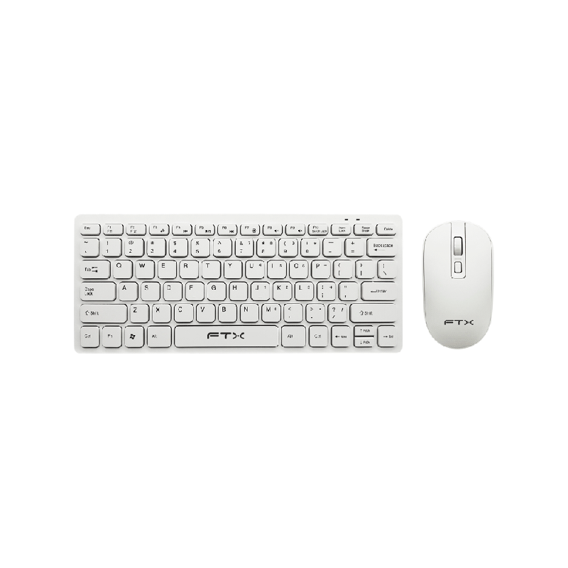 TECLADO+MOUSE WIR FTXGK03 POR/BLAN 099604