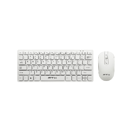 TECLADO+MOUSE WIR FTXGK03 POR/BLAN 099604