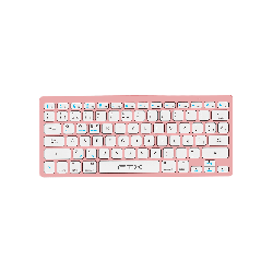 TECLADO BT FTXB1000 ULTRA SLIM ESP/ROSA 099536