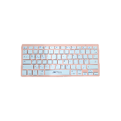 TECLADO BT FTXB1000 ULTRA SLIM ESP/ROSA 099536