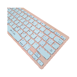 TECLADO BT FTXB1000 ULTRA SLIM ESP/ROSA 099536