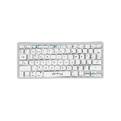 TECLADO BT FTXB1000 ULTRA SLIM ESP/PLATA 099512