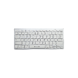 TECLADO BT FTXB1000 ULTRA SLIM ESP/PLATA 099512