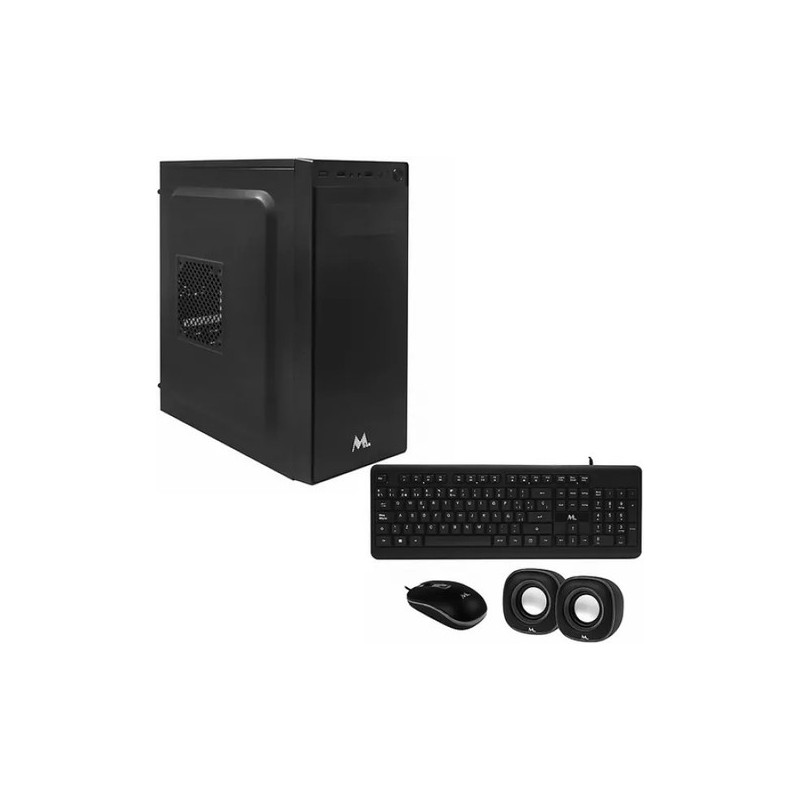 Gabinete Mtek Kit DK01 Negro c/p