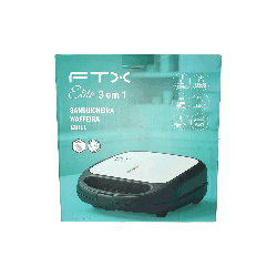 SANDWICHERA MINIGRILL FTX 750W 220V MIXTERA/WAFLERA SM2-750 126218