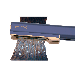 PLANCHITA 2EN1 FTX AIR STRAIGHT 1600W 220V HS2-162 AZUL OSC 127871