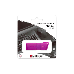 PEN KINGSTON 128GB KC-U2L128-7LP USB-A DATATRAVELER EXODIA M LILA