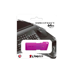 PEN KINGSTON  64GB KC-U2L64-7LP USB-A DATATRAVELER EXODIA M LILA