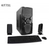 Gabinete Satellite Kit K731 Negro