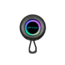 PARLANTE    5W FTXSP-5SBK VIBE BT/BAT/LED/MICRO SD NEGRO 127079