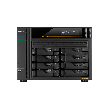 NAS ASUSTOR AS6808T QC 2.3/8BAY/16G/4-GBLAN/4 M.2/2USB4/3USB3.2