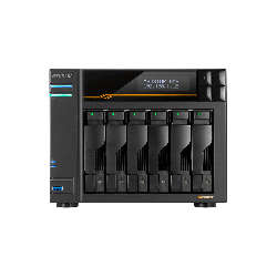 NAS ASUSTOR AS6806T QC 2.3/6BAY/16G/4-GBLAN/4 M.2/2USB4/3USB3.2
