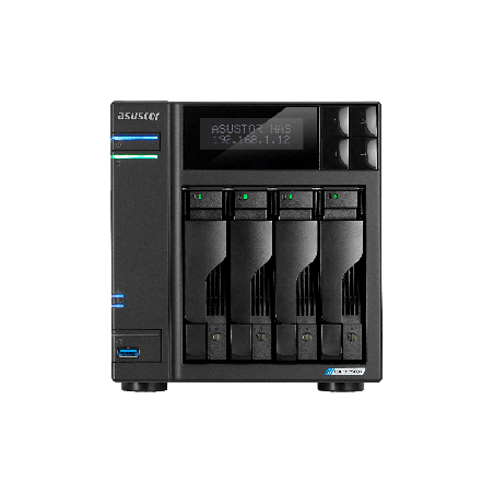 NAS ASUSTOR AS6704T V2 QC 2.0/4BAY/4G/4 M.2/2-GBLAN/HDMI/2USB3.2