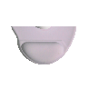 MOUSE PAD 31X27CM FTX FTXMPG01-WH C/ APOYO GEL BLANCO 124368