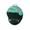 MOUSE PAD 31X27CM FTX FTXMPG01-GR C/ APOYO GEL VERDE 124320