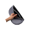 MOUSE PAD 31X27CM FTX FTXMPG01-GN C/ APOYO GEL GRIS 124351