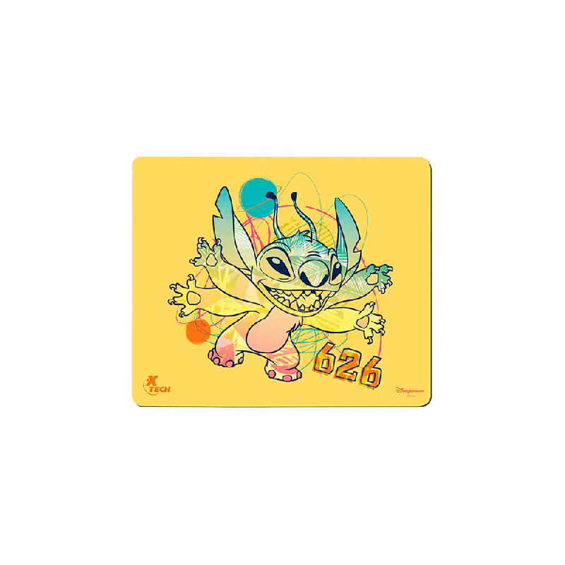 MOUSE PAD 22X18CM XTECH XTA-D100ST-YL STITCH AMARILLO