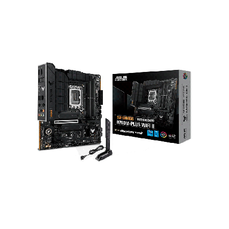 MB 1700 B760M-PLUS WIFI II TUF GAMING DDR5 ASUS S/R/HDMI/DP/3M2/USB/