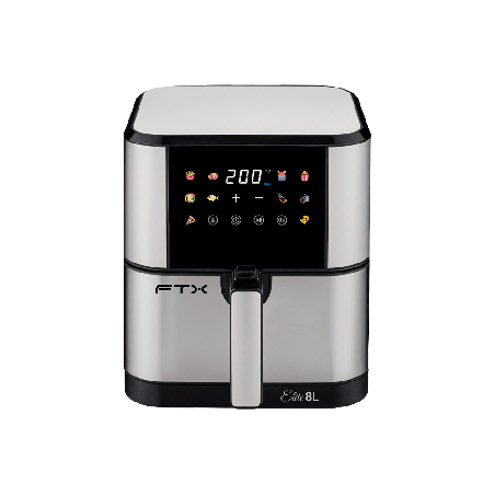 FREIDORA S/ACEITE FTX ELITE 8L 1800W 220V NEG/ACERO INOX DIG AF2-08V1