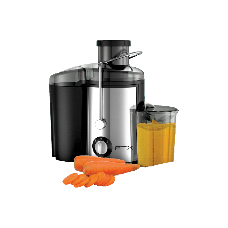 EXTRACTOR DE JUGO FTX 1000W 1.2L 220V/2VEL NEGR/ACERO INOX J-L1