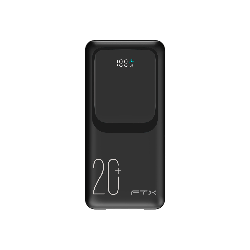 CARG PORTATIL FTX 20000MAH 22.5W PB-20LCD-BK POWER BANK NEGRO C/CAB IN