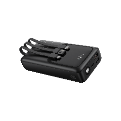 CARG PORTATIL FTX 20000MAH 22.5W PB-20LCD-BK POWER BANK NEGRO C/CAB IN