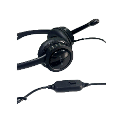 AURI HEADSET FTX H91-BK USB/MIC/NEGRO C/CONT VOL 124788