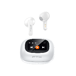 AURI EARPHONE FTX E97L-WH BT/MIC/TOUCH/IPX6 BLANCO C/PANT LED 124719