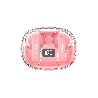 AURI EARPHONE FTX E80-PK BT/MIC/ENC/TOUCH/IPX6 ROSA 124627