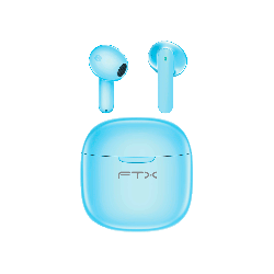 AURI EARPHONE FTX E68-BL BT/MIC/ENC/TOUCH/IPX6 AZUL 124573