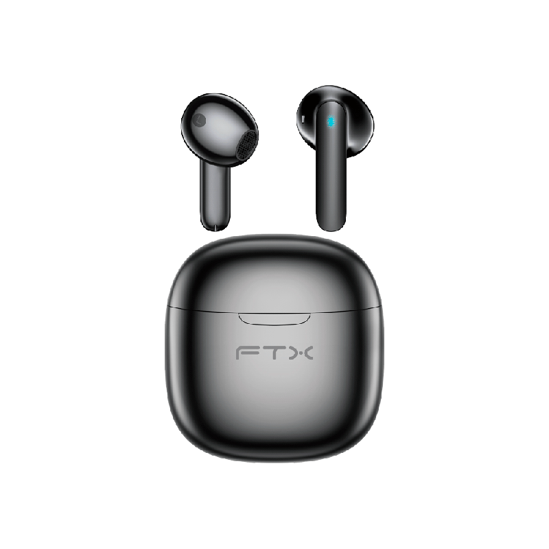 AURI EARPHONE FTX E68-BK BT/MIC/ENC/TOUCH/IPX6 NEGRO 124559