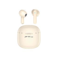 AURI EARPHONE FTX E68-BG BT/MIC/ENC/TOUCH/IPX6 BEIGE 124597