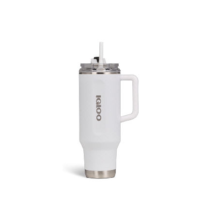 VASO TERM IGLOO 1.2L SSTL TRVL MUG C/PAJITA BLANCO 4P 71226