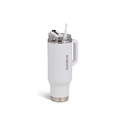 VASO TERM IGLOO 1.2L SSTL TRVL MUG C/PAJITA BLANCO 4P 71226