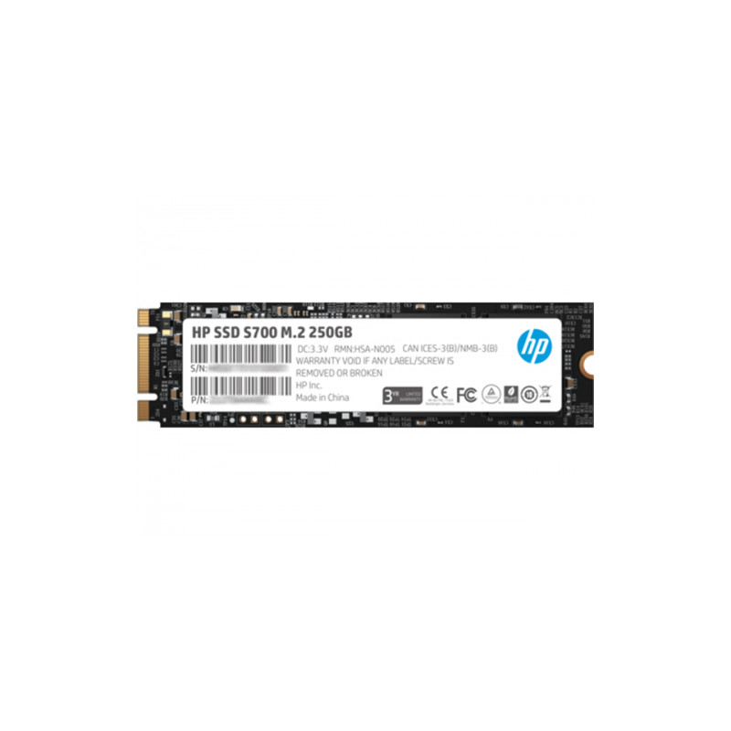 Disco Duro SSD 250GB HP 2LU79AA-ABB S700 M.2 SATA