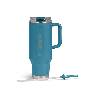 VASO TERM IGLOO 1.2L SSTL TRVL MUG C/PAJITA AZUL MODERNO 4P 71228