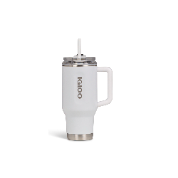 VASO TERM IGLOO  950ML SSTL TRVL MUG C/PAJITA BLANCO 4P 71221