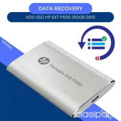 Disco Duro SSD 250GB HP Ext 7PD51AA-ABC P500 Gris
