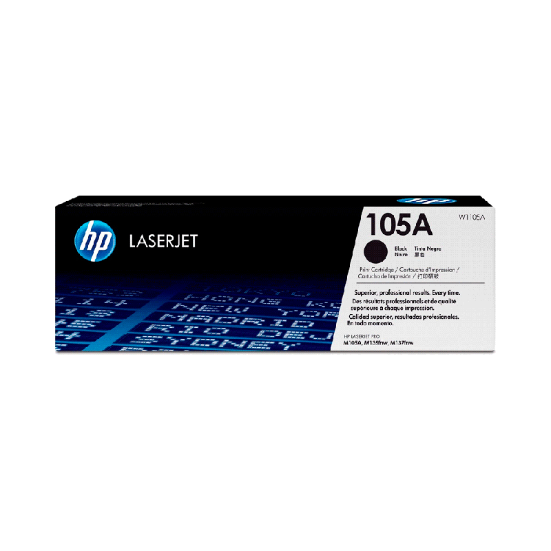TONER HP  105A NEGRO W1105A M107/ 135/ 137