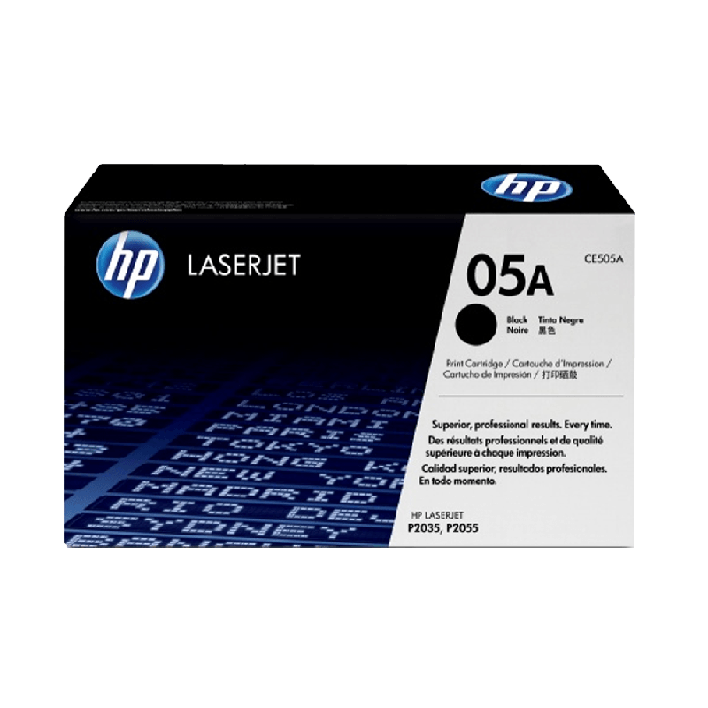 TONER HP   05A NEGRO CE505A P2035/P2055