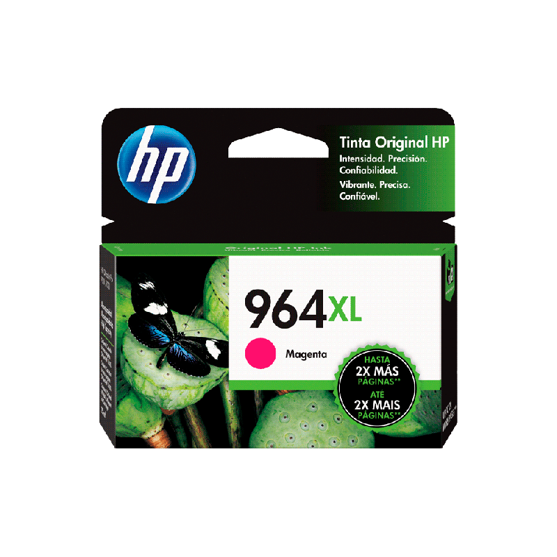 TINTA HP  964XL MAGENTA 3JA55AL 25ML