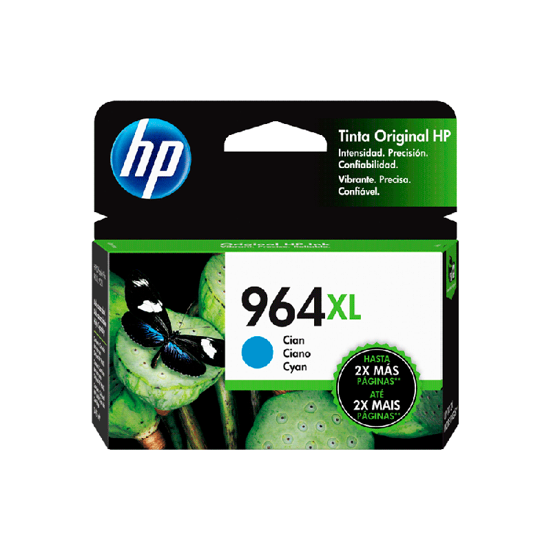 TINTA HP  964XL CYAN 3JA54AL 24.5ML