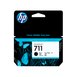 TINTA HP  711 NEGRO CZ129A 38ML