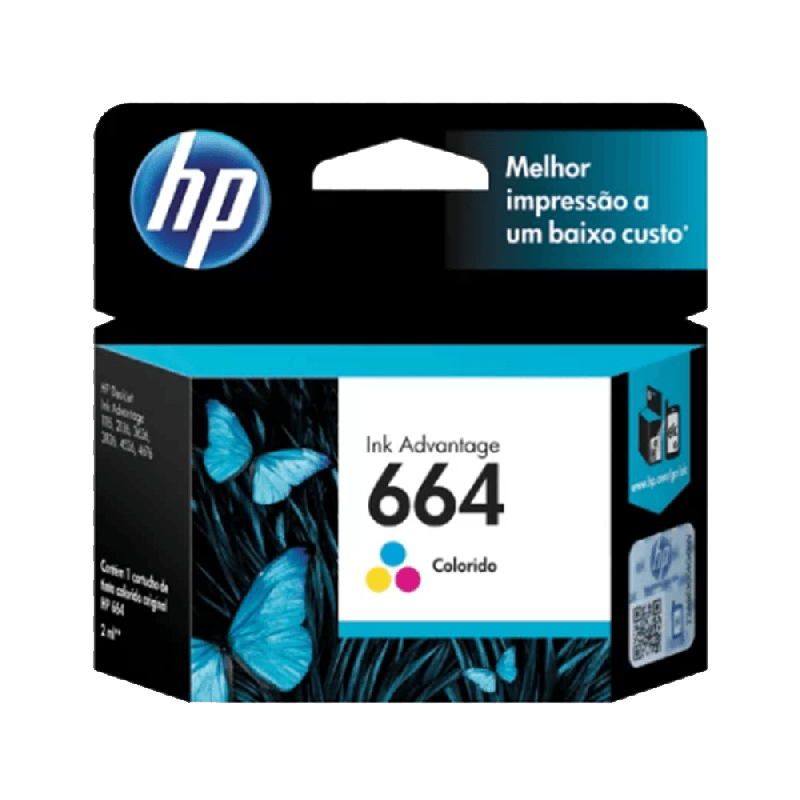 TINTA HP  664 COLOR F6V28AL DJ 2135 2ML