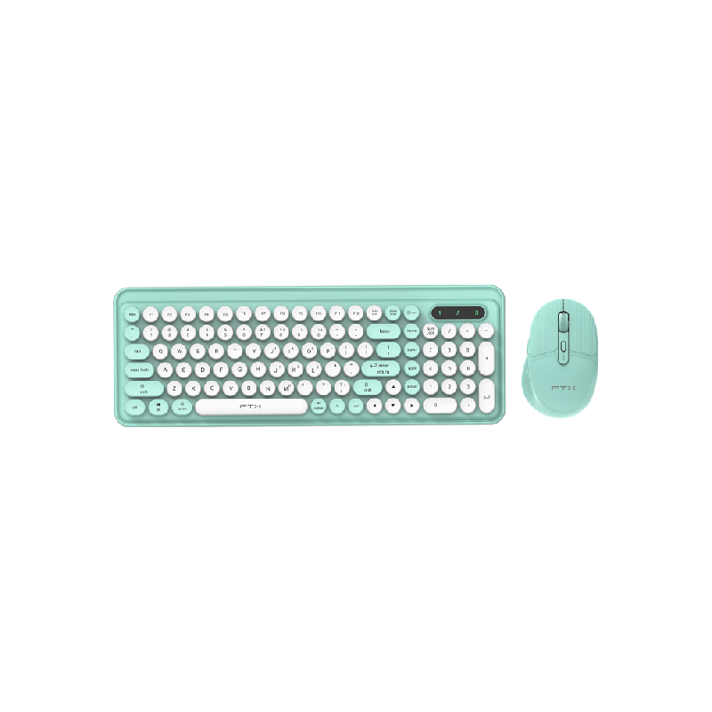 TECLADO+MOUSE WIR/BT FTXGK02 NUM/POR/VERD 106166