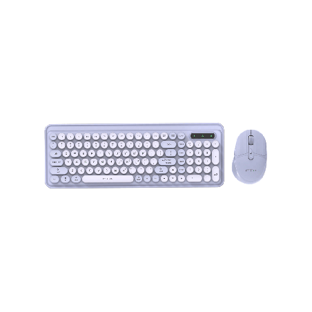 TECLADO+MOUSE WIR/BT FTXGK02 NUM/POR/LILA 106128