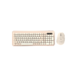 TECLADO+MOUSE WIR/BT FTXGK02 NUM/POR/GOLD 106142