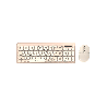 TECLADO+MOUSE WIR/BT FTXGK02 NUM/POR/GOLD 106142