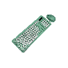 TECLADO+MOUSE WIR/BT FTXGK02 NUM/ESP/VERD 106159