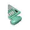 TECLADO+MOUSE WIR/BT FTXGK02 NUM/ESP/VERD 106159